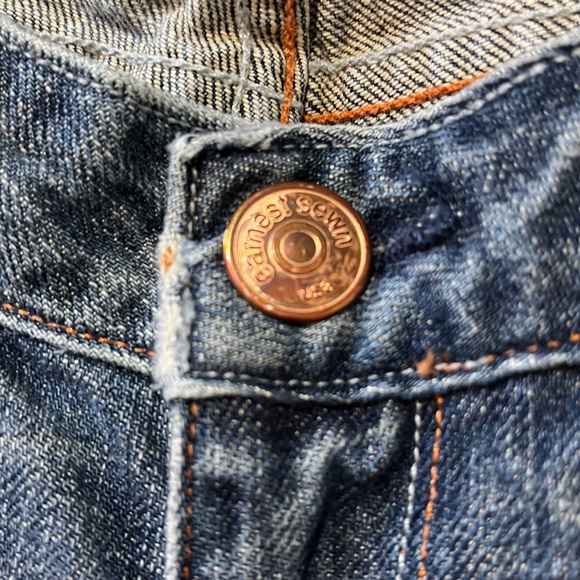 Earnest Sewn Size 26 Distressed Jeans - Picture 4 of 4